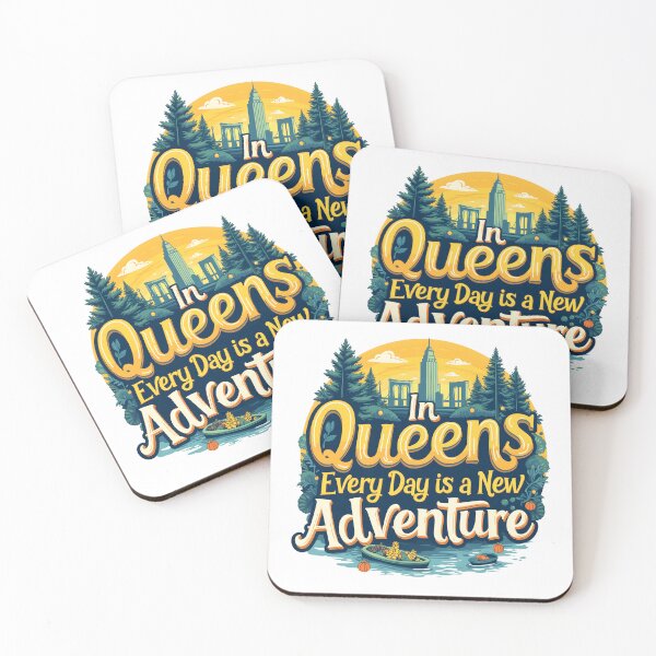 Item preview, queens new york, every day is a new adventure designed and sold by mood-draftsman.