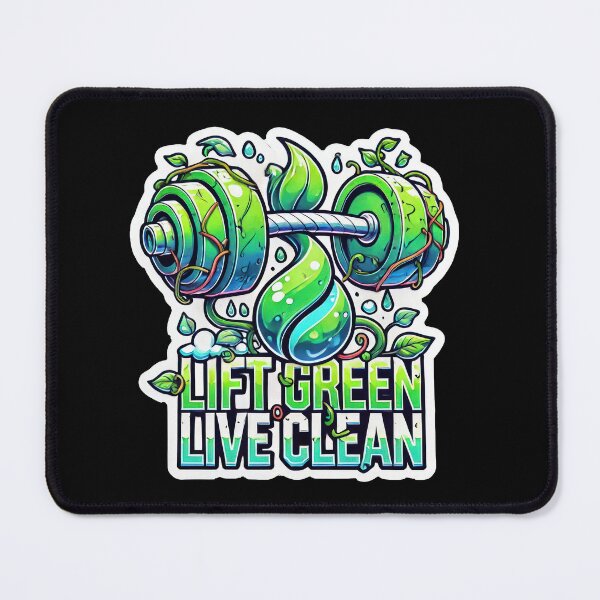 Item preview, Lift Green, Live Clean designed and sold by duke818.