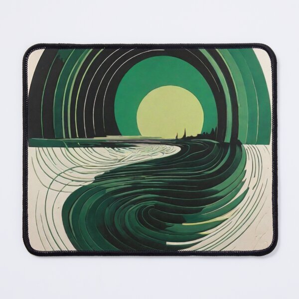 Item preview, Engrossing Depth of Emerald Swirl designed and sold by KilianSzmid.