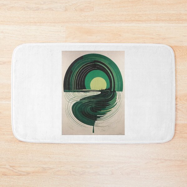Item preview, Engrossing Depth of Emerald Swirl designed and sold by KilianSzmid.