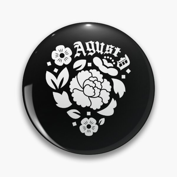 Item preview, Agust D Lotus Charm White designed and sold by loonylunaART.