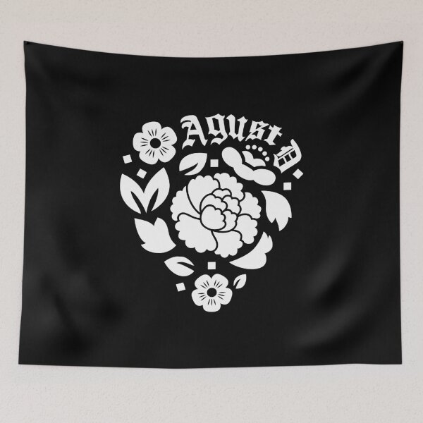 Item preview, Agust D Lotus Charm White designed and sold by loonylunaART.