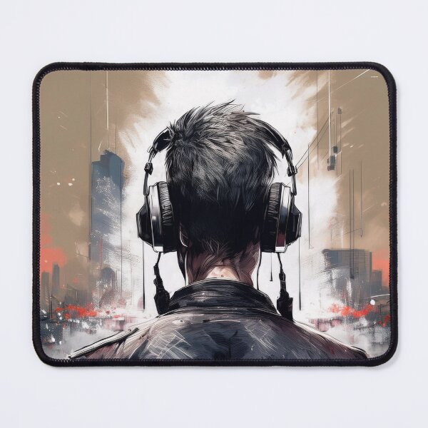 Item preview, Music listener 2 designed and sold by hhh-art.