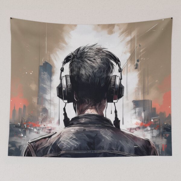 Item preview, Music listener 2 designed and sold by hhh-art.