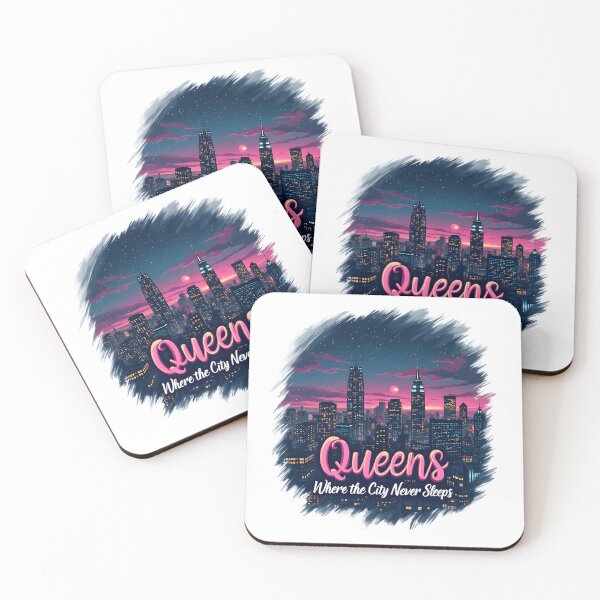Item preview, queens new york, where the cty never sleeps designed and sold by mood-draftsman.