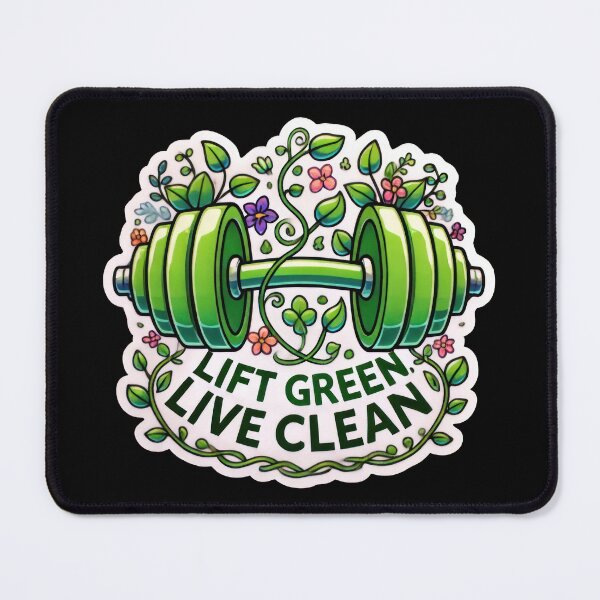 Item preview, Lift Green, Live Clean designed and sold by duke818.