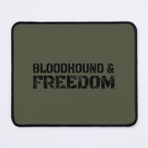Item preview, Bloodhound and Freedom USA Military Dog Gift designed and sold by Guarddogdrive.