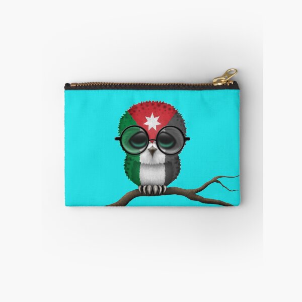 Item preview, Nerdy Jordanian Baby Owl on a Branch designed and sold by JeffBartels.