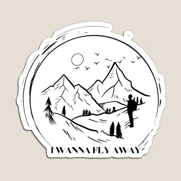 Item preview, Man in the mountains with desire. designed and sold by Ksieuzy.