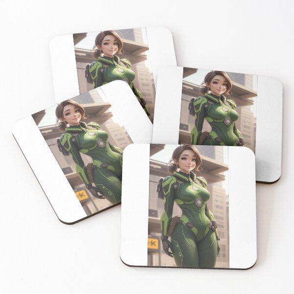 Item preview, Green Stealth Suit Babe designed and sold by KillerCrafts.