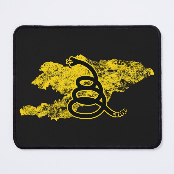 Item preview, Distressed KYRGYZSTAN - Freedom Is The Superpower - Modern Gadsden Snake Flag - Dont Tread On Me design designed and sold by pelagio.