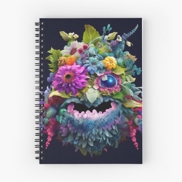 Item preview, A Cute Monster Made of Flowers designed and sold by CosmicBlesedEye.
