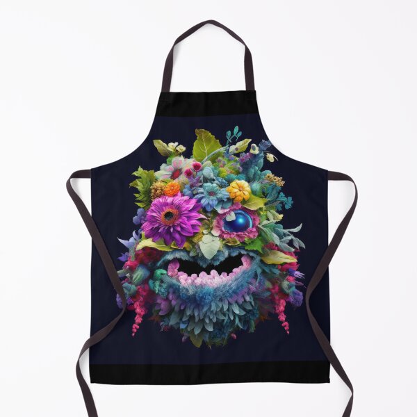 Item preview, A Cute Monster Made of Flowers designed and sold by CosmicBlesedEye.