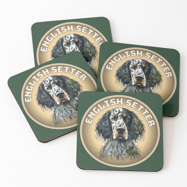 Artikelvorschau, Majestätischer englischer Setter Jagdhund Kunst entworfen und verkauft von SportyAndArtful.