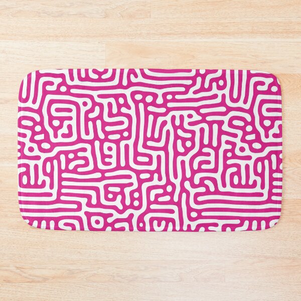 Item preview, Pink on White Organic Turing Pattern designed and sold by orenthomas.