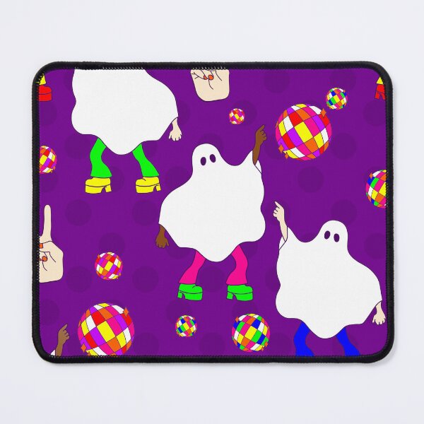 Item preview, disco halloween african ghost purple designed and sold by Gossip Rag.