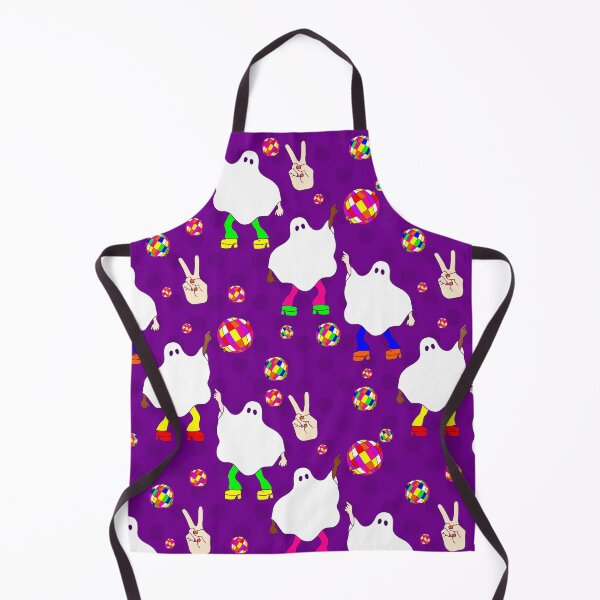 Item preview, disco halloween african ghost purple designed and sold by Gossip Rag.