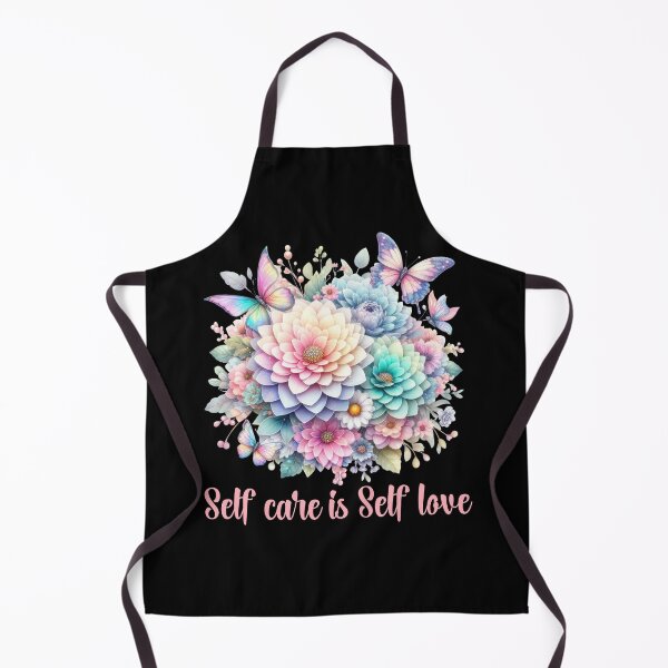 Item preview, SELF CARE IS SELF LOVE, FLORAL BUTTERFLY MENTAL HEALTH QUOTES, SELF LOVE QUOTES designed and sold by PRINYOS.
