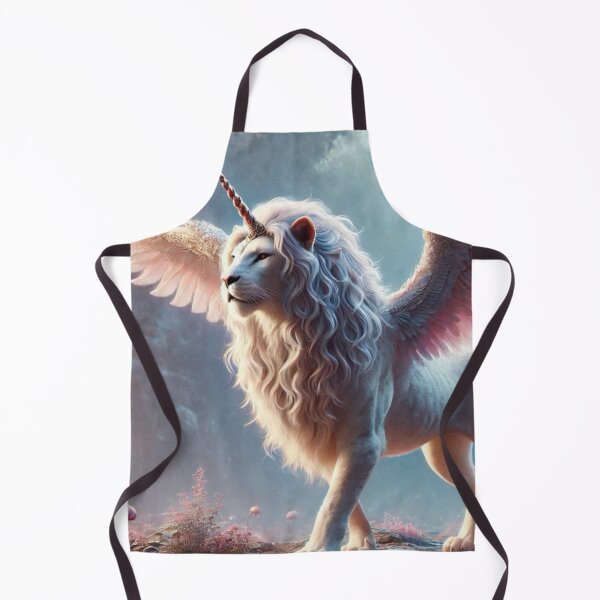 Item preview, Lion-Alicorn Fantasy Hybrid – Majestic Creature Art designed and sold by FantasyHybrids.