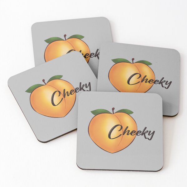 Item preview, Cheeky Peach designed and sold by Skull Fern.