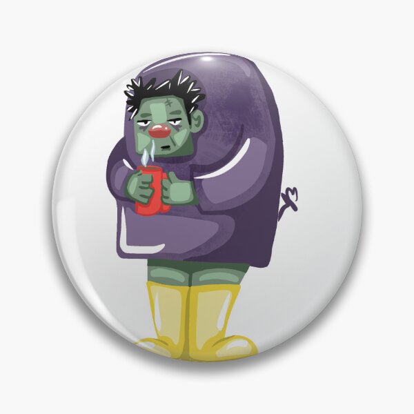 Item preview, Frankenstein Monster Wants His Coffee designed and sold by TheRetroE.
