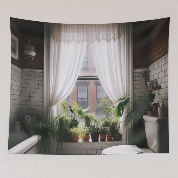 Item preview, Brooklyn Brownstone Bathroom designed and sold by Jonnybonnie.