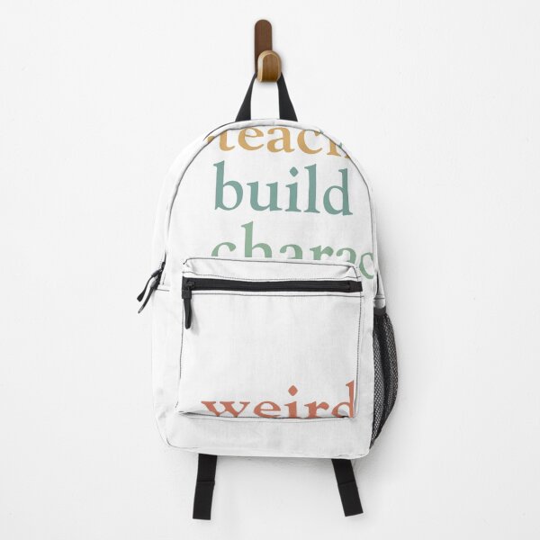 Item preview, Weird Teachers Build Character, Cute Teacher designed and sold by faridman.