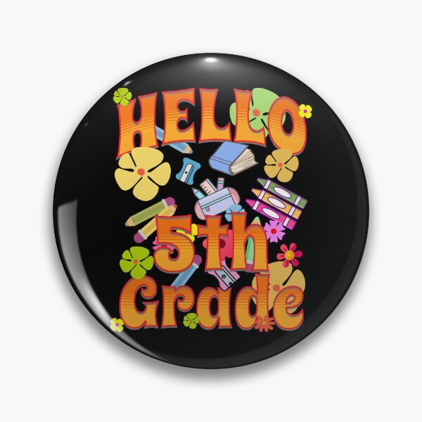 Item preview, HELLO 5th Grade  designed and sold by NuttySqueaky.