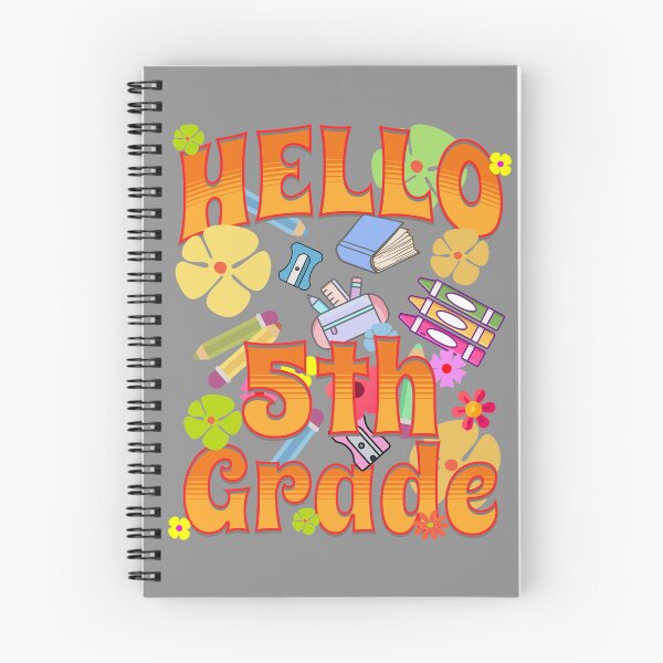 Item preview, HELLO 5th Grade  designed and sold by NuttySqueaky.
