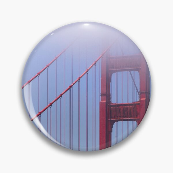 Item preview, Golden Gate Bridge Tower Shrouded in Fog - San Francisco, California designed and sold by World Wondering Travel Photography.