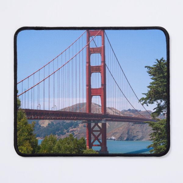Item preview, Golden Gate Bridge Framed by Nature - San Francisco, California designed and sold by World Wondering Travel Photography.