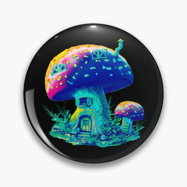 Item preview, Mushroom House, Neon designed and sold by larissa-myrie.