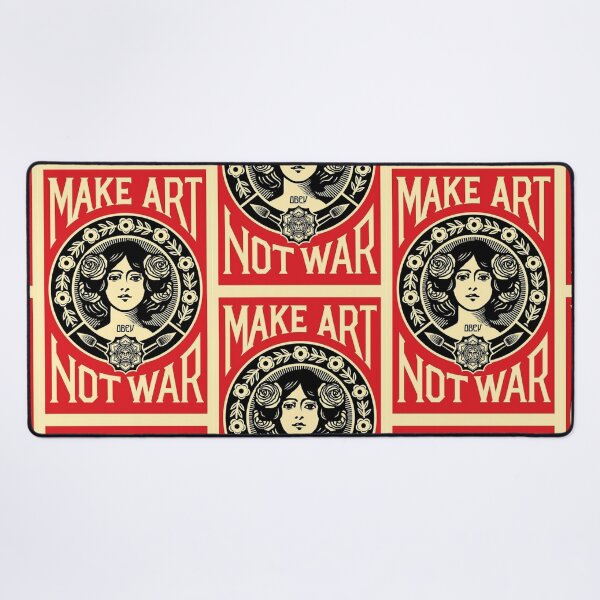 Item preview, Make Art Not War designed and sold by Peace,Love & Art.