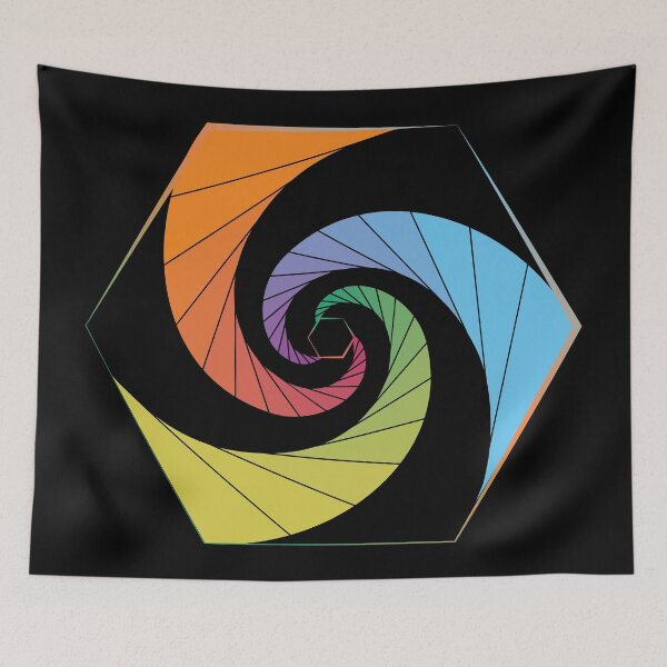 Item preview, Spiral in geometric shape  designed and sold by My-Threadesign.