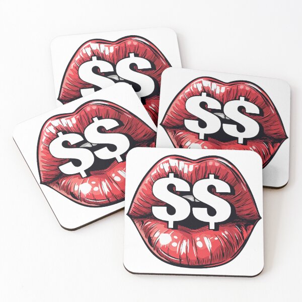 Item preview, Dollar Lips | Bold Pop Art Money Symbol designed and sold by -DEEWOLF-.