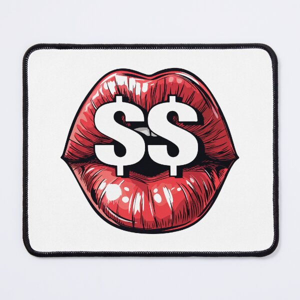 Item preview, Dollar Lips | Bold Pop Art Money Symbol designed and sold by -DEEWOLF-.