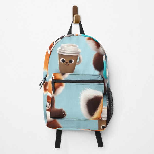Item preview, Cute Sleepy Red Panda Holding Coffee Cartoon Vector Icon designed and sold by hjian8219.
