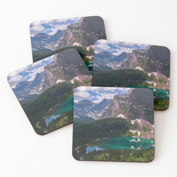 Item preview, Emerald Waters of Grinnell Lake - Glacier National Park, Montana designed and sold by World Wondering Travel Photography.