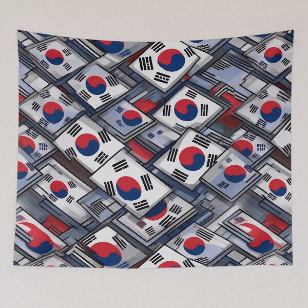 Item preview, Layers of Taegeukgi designed and sold by essentialimage.