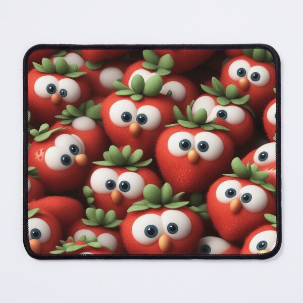 Item preview, Charming Strawberries Pattern Design designed and sold by hjian8219.