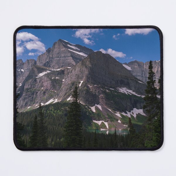 Item preview, Towering Peaks Over Grinnell Lake - Glacier National Park, Montana designed and sold by World Wondering Travel Photography.