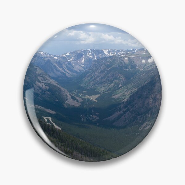 Item preview, Expansive Mountain Valley View - Beartooth Highway, Montana designed and sold by World Wondering Travel Photography.