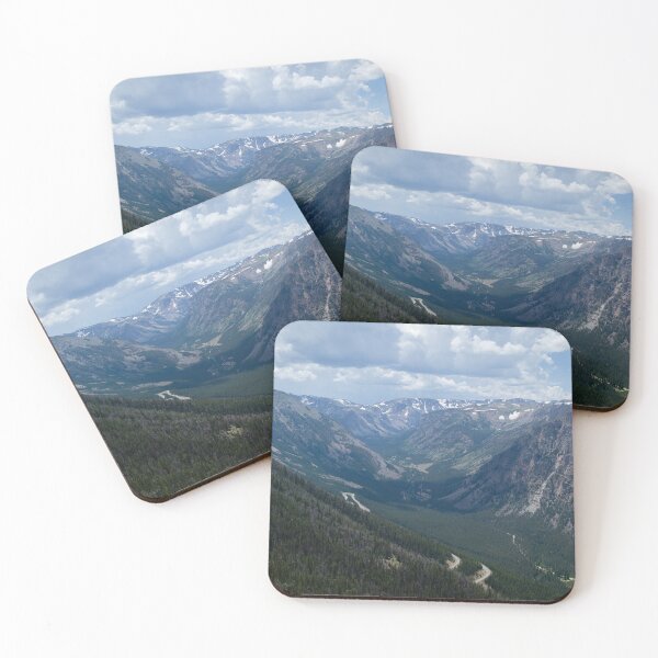 Item preview, Expansive Mountain Valley View - Beartooth Highway, Montana designed and sold by World Wondering Travel Photography.