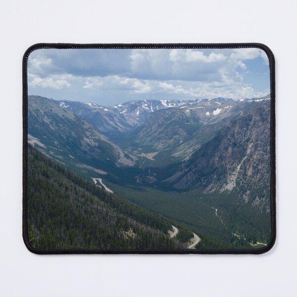 Item preview, Expansive Mountain Valley View - Beartooth Highway, Montana designed and sold by World Wondering Travel Photography.