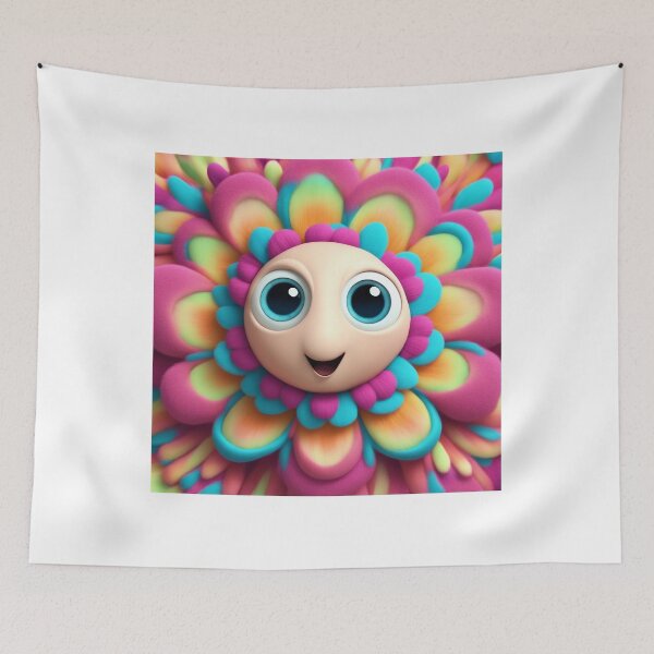Item preview,  Hand-Drawn Groovy Flower Pattern designed and sold by hjian8219.