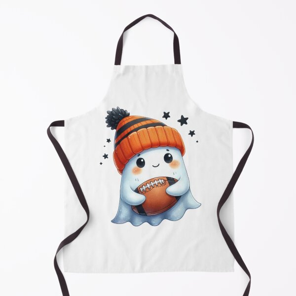 Item preview, Spooky Cute Ghost with Pumpkin Hat designed and sold by simonbluevski.