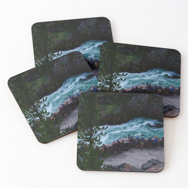 Item preview, Visitors Overlook Rapids - Grand Canyon of the Yellowstone designed and sold by World Wondering Travel Photography.