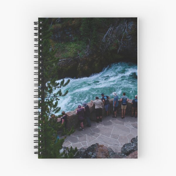 Item preview, Visitors Overlook Rapids - Grand Canyon of the Yellowstone designed and sold by World Wondering Travel Photography.