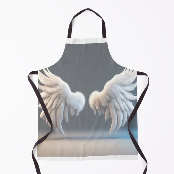 Item preview, Hand-Drawn Angel Wings Silhouette designed and sold by hjian8219.