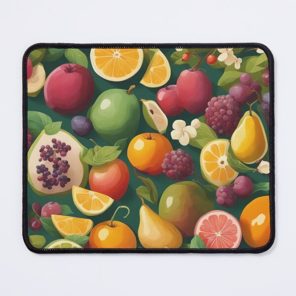 Item preview, Flat Design Fruit Floral Pattern designed and sold by hjian8219.